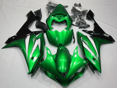 Verde Bianco & Nero 2007-2008 R1 Carena Moto