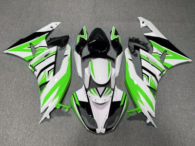 Verde Bianco & Nero Zag 2009-2012 ZX6R Carena Moto