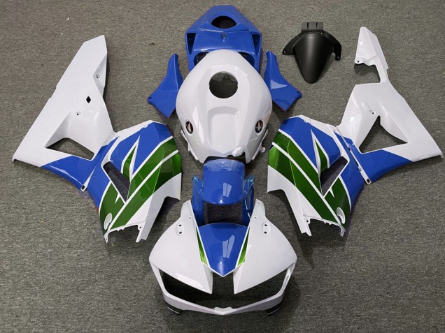 Verde & Blu Lucido 2013-2023 CBR600RR Carena Moto Verde & Blu Lucido 2013-2023 CBR600RR Carena Moto