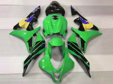 Verde & Blu Toro 2007-2008 CBR600RR Carena Moto