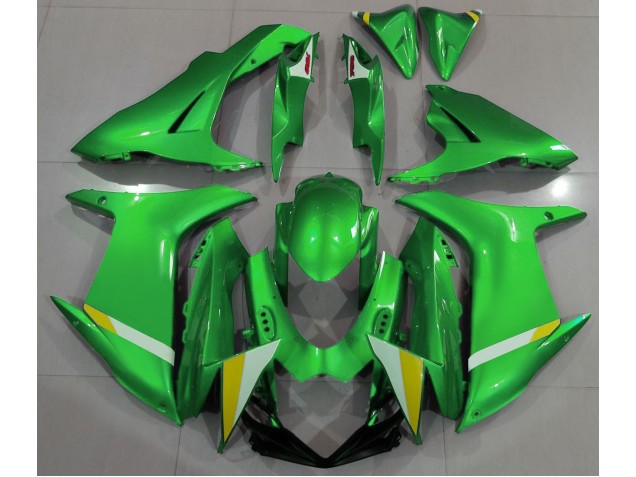 Verde Chiaro Completamente Lucido 2011-2024 GSXR 600-750 Carena Moto Verde Chiaro Completamente Lucido 2011-2024 GSXR 600-750 Carena Moto