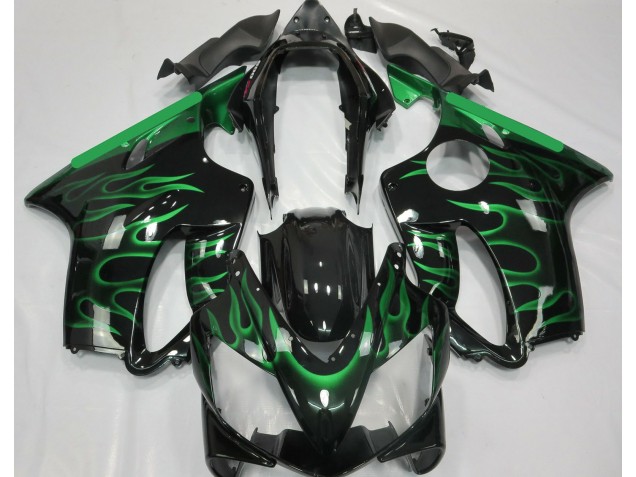 Verde Chiaro Fiamma 2004-2007 CBR600 F4i Carena Moto Verde Chiaro Fiamma 2004-2007 CBR600 F4i Carena Moto