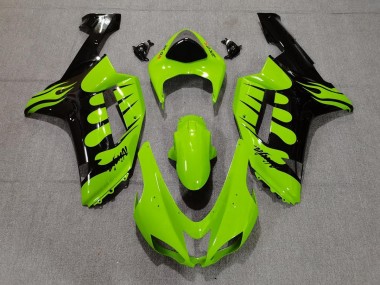 Verde Fiamma 2007-2008 ZX6R Carena Moto