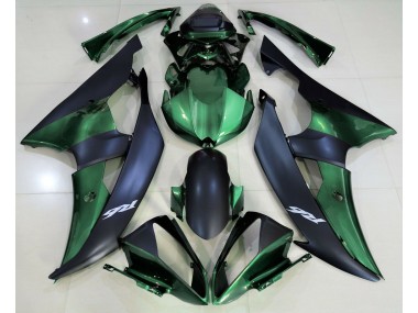 Verde Foresta & Nero Opaco 2008-2016 R6 Carena Moto