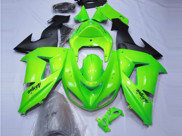 Verde Lime 2006-2007 ZX10R Carena Moto