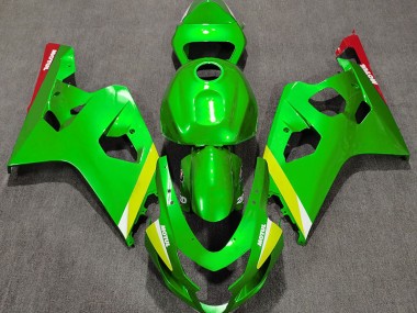 Verde Lucido 2004-2005 GSXR 600-750 Carena Moto