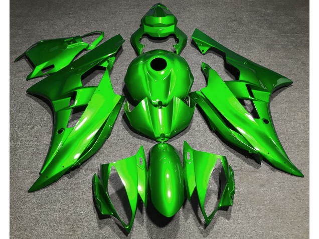 Verde Lucido 2006-2007 R6 Carena Moto Verde Lucido 2006-2007 R6 Carena Moto