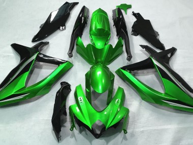 Verde Lucido 2008-2010 GSXR 600-750 Carena Moto
