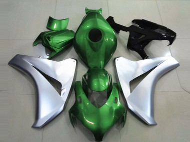 Verde Lucido & Argento 2008-2011 CBR1000RR Carena Moto