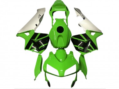 Verde Lucido & Argento Opaco 2003-2004 CBR600RR Carena Moto