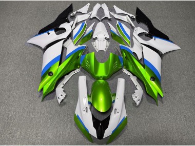Verde Lucido & Azzurro 2017-2021 R6 Carena Moto