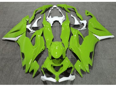 Verde Lucido & Bianco 2019-2023 ZX6R Carena Moto