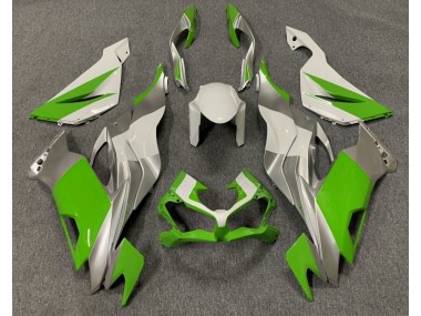 Verde Lucido Bianco & Argento 2019-2023 ZX6R Carena Moto