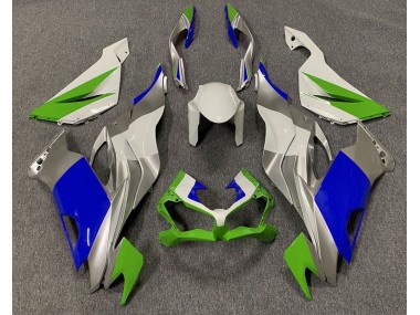 Verde Lucido Blu & Argento 2019-2023 ZX6R Carena Moto