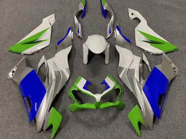 Verde Lucido Blu & Argento 2019-2023 ZX6R Carena Moto