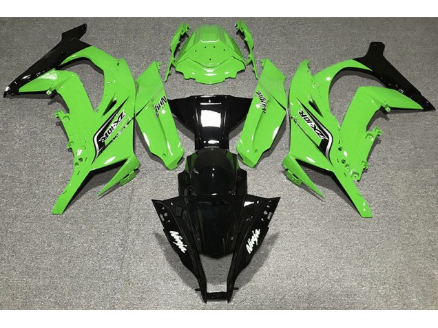 Verde Lucido & Loghi 2011-2015 ZX10R Carena Moto Verde Lucido & Loghi 2011-2015 ZX10R Carena Moto