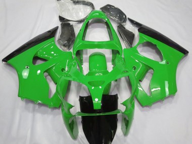 Verde Lucido & Nero 2000-2002 ZX6R Carena Moto