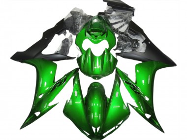 Verde Lucido & Nero 2004-2006 R1 Carena Moto