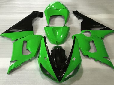 Verde Lucido & Nero 2005-2006 ZX6R Carena Moto