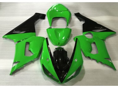 Verde Lucido & Nero 2005-2006 ZX6R Carena Moto