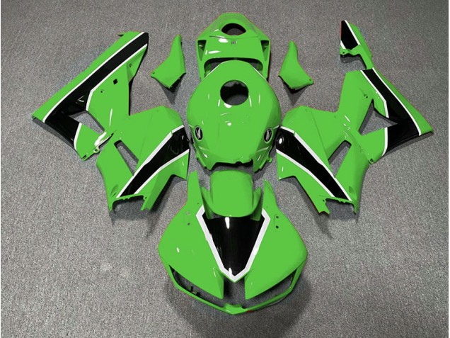 Verde Lucido & Nero 2013-2023 CBR600RR Carena Moto Verde Lucido & Nero 2013-2023 CBR600RR Carena Moto