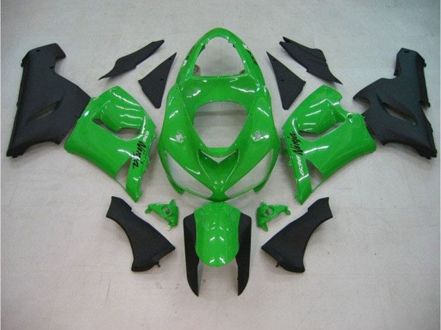 Verde Lucido Opaco 2005-2006 ZX6R Carena Moto Verde Lucido Opaco 2005-2006 ZX6R Carena Moto