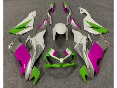 Verde Lucido Rosa & Argento 2019-2023 ZX6R Carena Moto