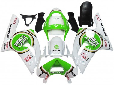 Verde Lucky Strike Lucido 2003-2004 ZX6R Carena Moto