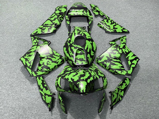 Verde Mimetico 2003-2004 CBR600RR Carena Moto Verde Mimetico 2003-2004 CBR600RR Carena Moto