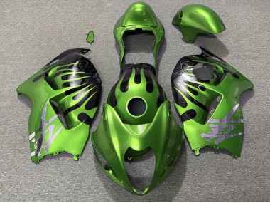 Verde & Nero 1997-2007 GSXR 1300 Carena Moto