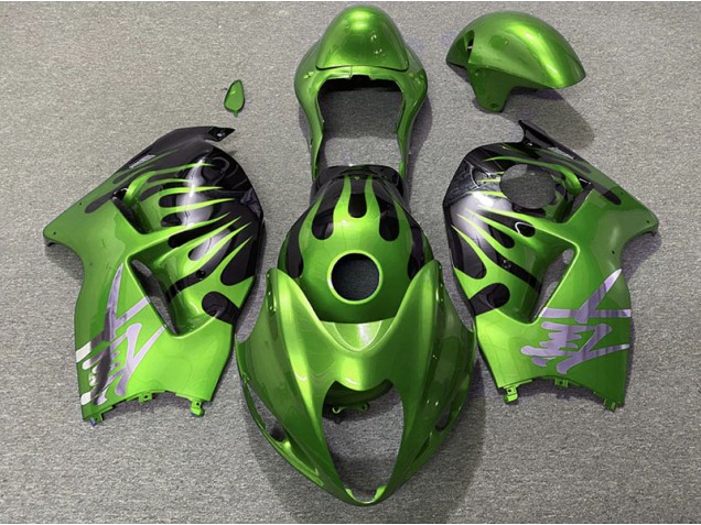 Verde & Nero 1997-2007 GSXR 1300 Carena Moto Verde & Nero 1997-2007 GSXR 1300 Carena Moto