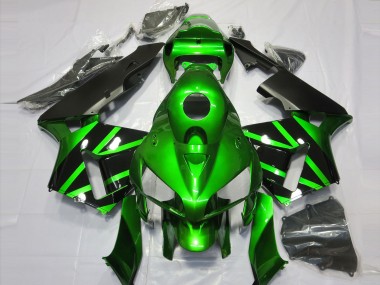 Verde & Nero 2005-2006 CBR600RR Carena Moto
