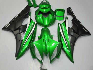 Verde Nero & Bianco 2006-2007 R6 Carena Moto