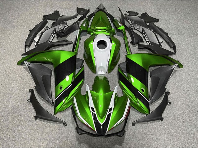 Verde Nero & Bianco 2015-2018 R3 Carena Moto Verde Nero & Bianco 2015-2018 R3 Carena Moto