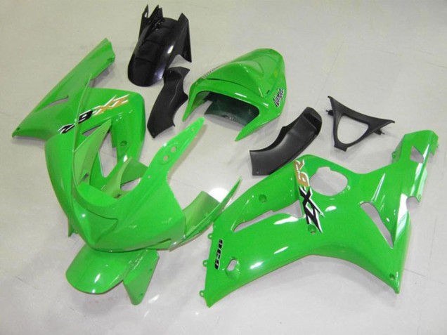 Verde Nero Cheq 2003-2004 ZX6R Carena Moto Verde Nero Cheq 2003-2004 ZX6R Carena Moto