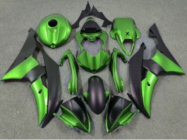 Verde & Nero Opaco 2008-2016 R6 Carena Moto