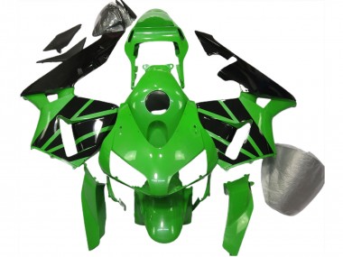Verde Nero Senza Decalcomanie 2003-2004 CBR600RR Carena Moto