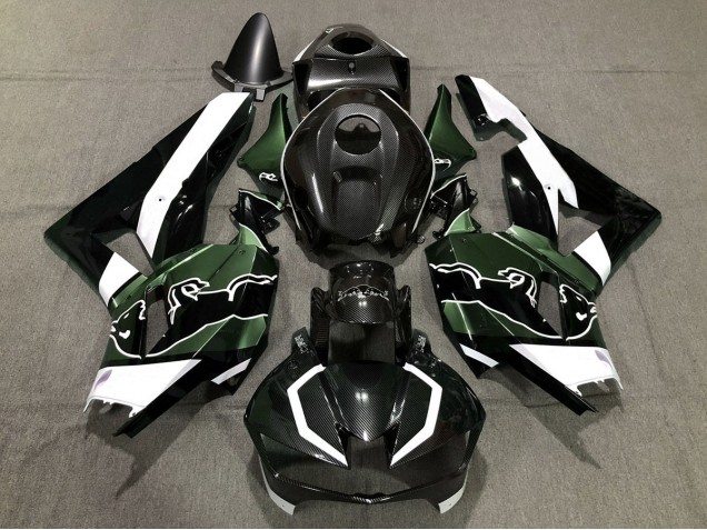 Verde Personalizzato Fibra Di Carbonio Toro 2013-2023 CBR600RR Carena Moto Verde Personalizzato Fibra Di Carbonio Toro 2013-2023 CBR600RR Carena Moto