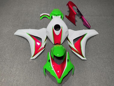 Verde & Rosso Lucido 2008-2011 CBR1000RR Carena Moto