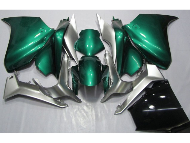 Verde Schiuma Di Mare & Argento 2010-2013 VFR1200 Carena Moto Verde Schiuma Di Mare & Argento 2010-2013 VFR1200 Carena Moto