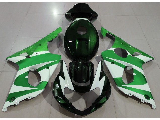 Verde Scuro 2000-2002 GSXR 1000 Carena Moto Verde Scuro 2000-2002 GSXR 1000 Carena Moto