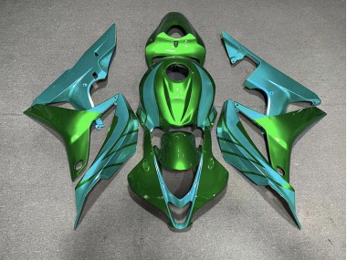 Verde & Verde Acqua 2007-2008 CBR600RR Carena Moto