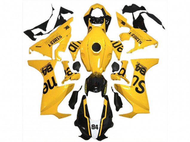 Via Gialla Flava 2017-2023 CBR1000RR Carena Moto Via Gialla Flava 2017-2023 CBR1000RR Carena Moto