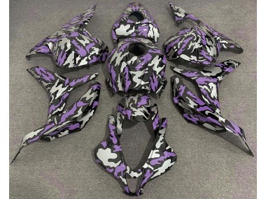 Viola & Argento Camo 2009-2012 CBR600RR Carena Moto