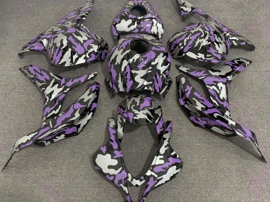 Viola & Argento Camo 2009-2012 CBR600RR Carena Moto