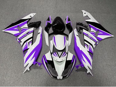 Viola Bianco & Nero Zag 2009-2012 ZX6R Carena Moto