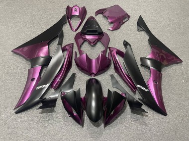 Viola Chiaro & Nero Opaco 2008-2016 R6 Carena Moto