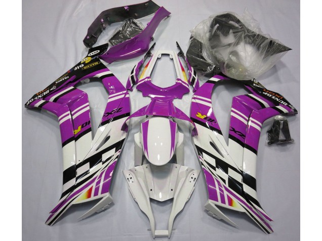 Viola In Bianco & Nero 2011-2015 ZX10R Carena Moto Viola In Bianco & Nero 2011-2015 ZX10R Carena Moto