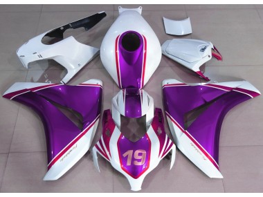 Viola Lucido & Bianco 2008-2011 CBR1000RR Carena Moto
