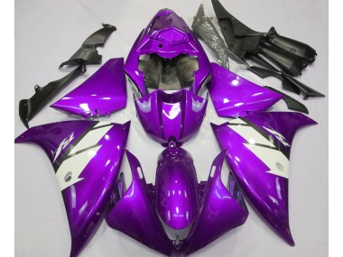 Viola Lucido & Bianco 2012-2014 R1 Carena Moto